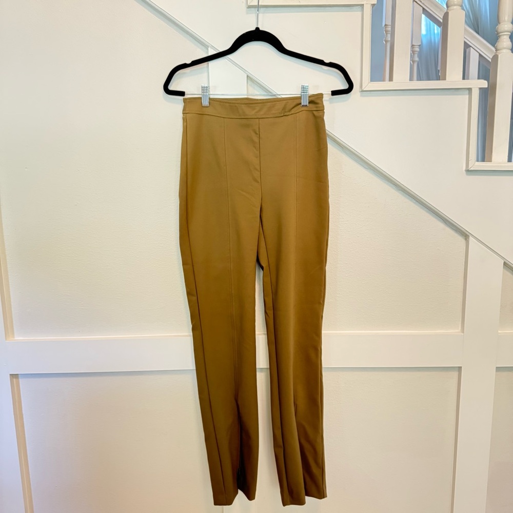 Rachel Zoe Olive Green Straight Leg Pants size 2